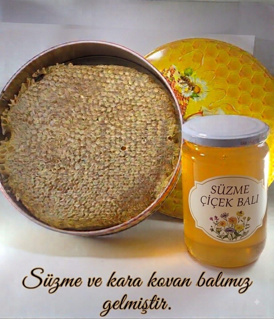 Kara Kovan Balı ve Süzme Bal