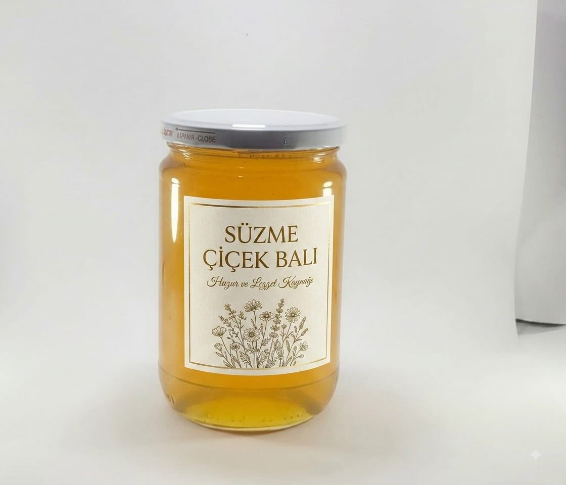 Süzme çiçek balı